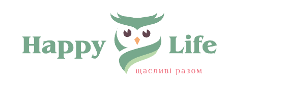 Логотип - Happy Life, приватний дитячий лего-садок