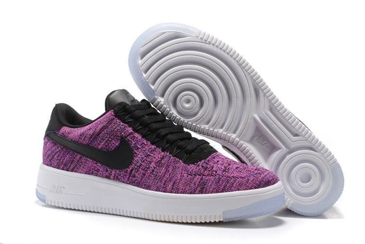 Nike air force 1 flyknit purple hotsell