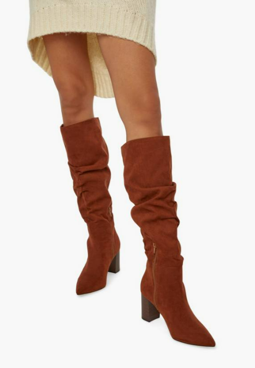 чоботи бежеві